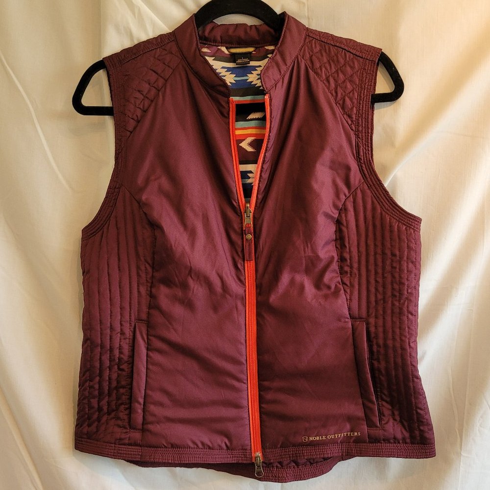 Noble Outfitters reversible vest- Women's size large, Equestrian brand